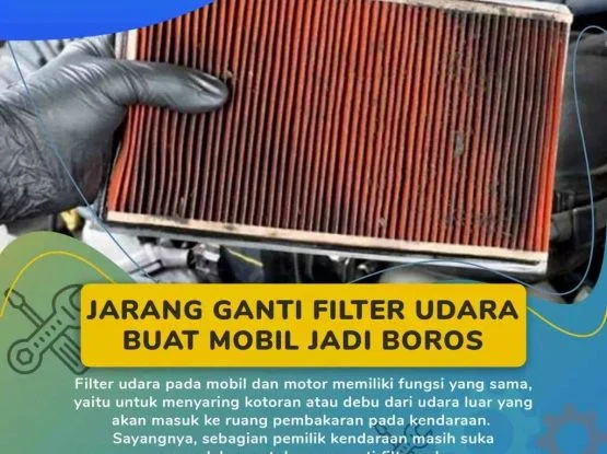 Ganti filter udara mobil