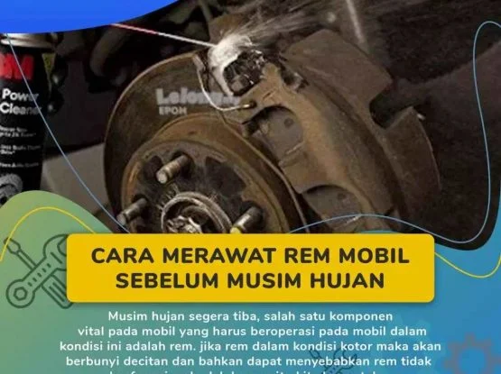 merawat rem mobil