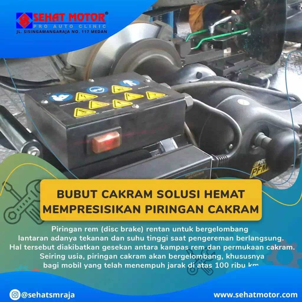 Solusi untuk piringan cakram yang bergelombang