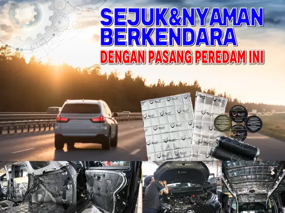 peredam mobil meredam panas & suara bising