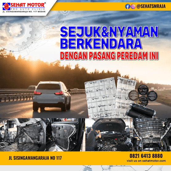 peredam mobil meredam panas & suara bising