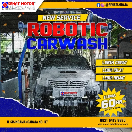 promo robotic carwash cuci mobil otomatis