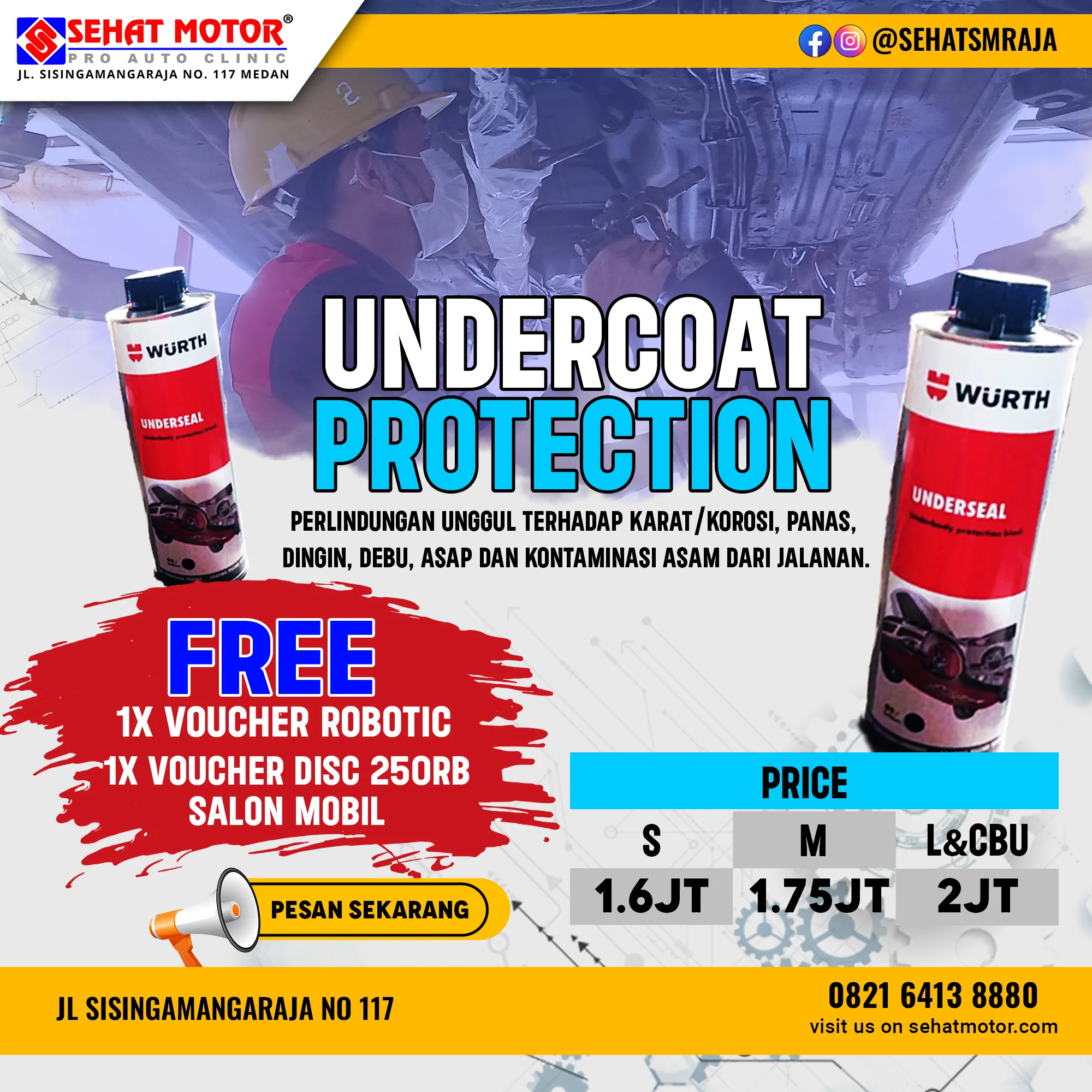 promo anti karat / plingkut mobil