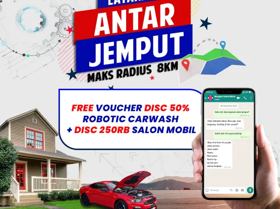 layanan antar jemput mobil bengkel sehat